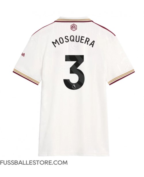 Günstige Arsenal Cristhian Mosquera #3 3rd trikot Damen 2025-26 Kurzarm Günstige Arsenal Cristhian Mosquera #3 3rd trikot Damen 2025-26 Kurzarm